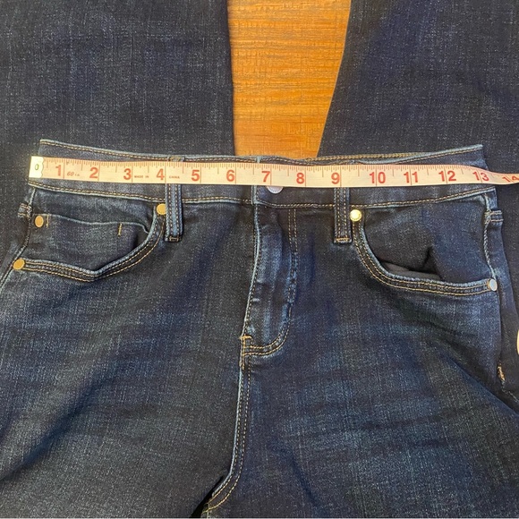 Liverpool Jeans Women's 2/26 Pamela Cropped Raw Hem Wide Leg Stretch Denim - Picture 4 of 12